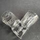 6 hand-cut crystal glasses