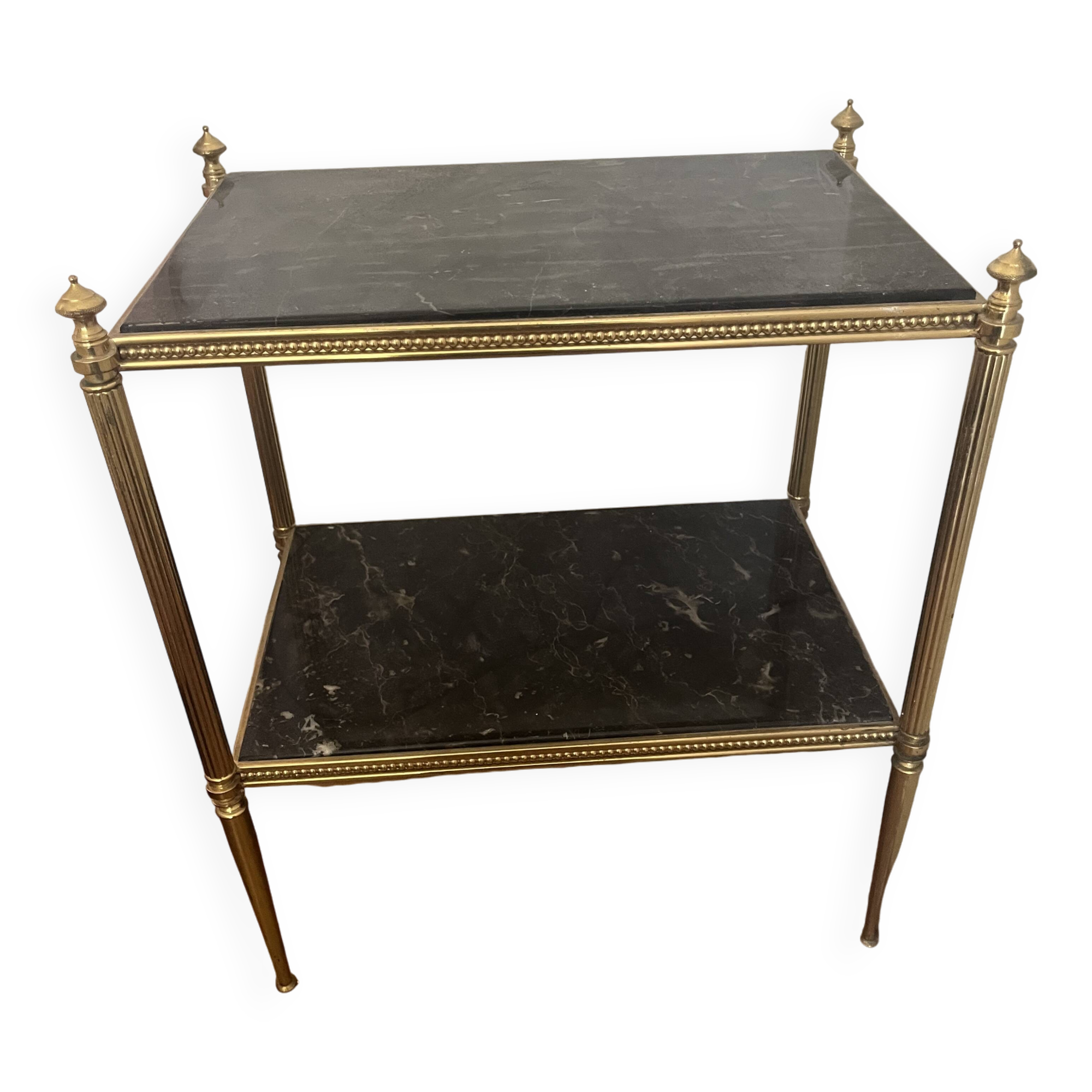 Console in marble and brass