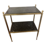 Marble and brass console