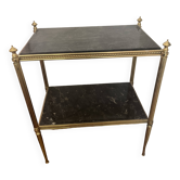 Console en marbre et laiton
