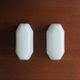 Porcelain Wall Lights by Sigvard Bernadotte for IFO, 1950s, Set of 2