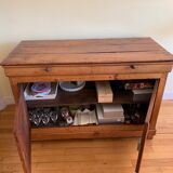 Old buffet in solid cherry Provençal origin