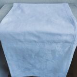 White damask cotton tablecloth