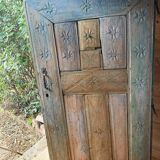 Old blue door