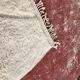 Beni Ouarain Berber rug in cream 300x200 cm – natural wool – handmade