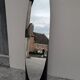 Miroir psyché sur pied vintage 1980