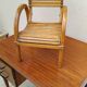 Chaise enfant baumann vintage