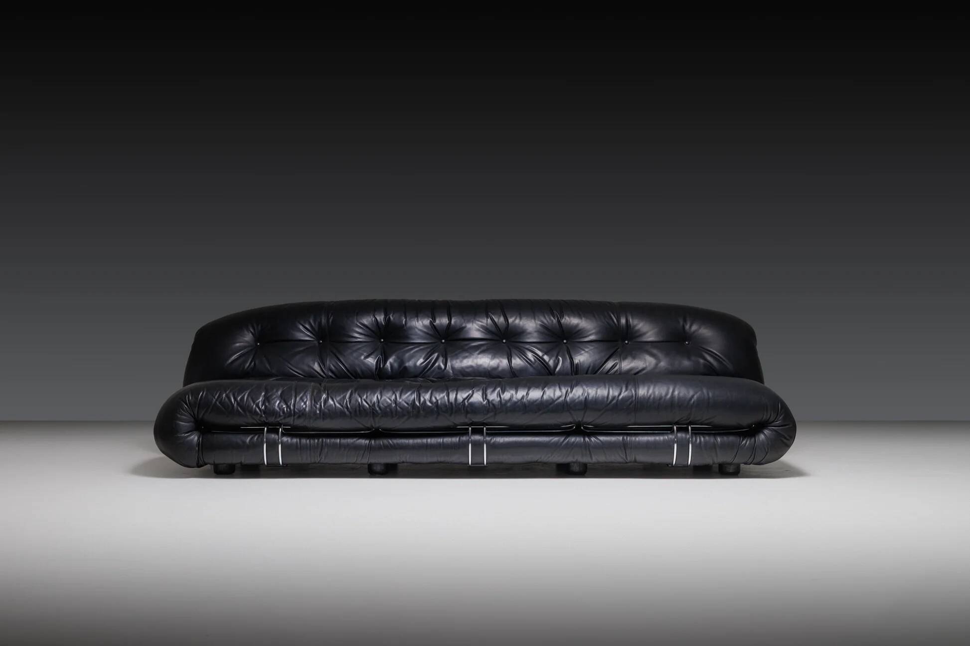 Three-seater sofa Soriana by Afra Tobia Scarpa for Cassina
