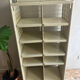 Shelf cabinet postal sorting