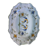 Octagonal flat Moustiers