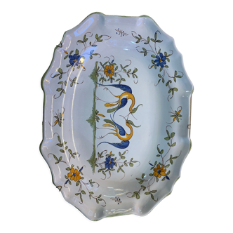 Octagonal flat Moustiers