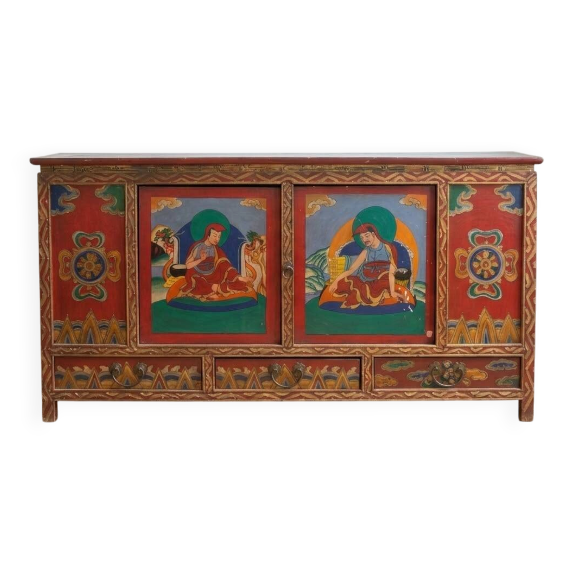 Asian low wooden furniture