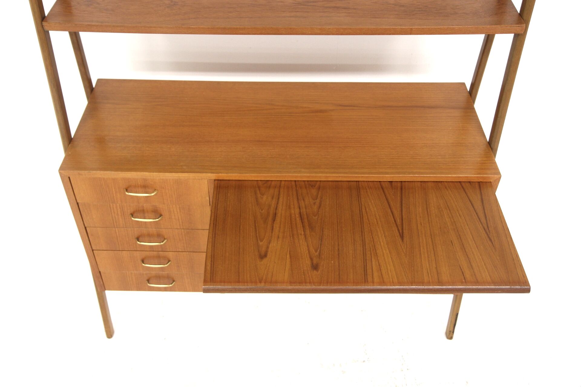 Secrétaire scandinave en teck, Suède, 1960