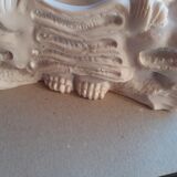 Plaster dragon ashtray