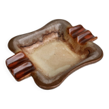 Cendrier en céramique Fat Lava, signé, Allemagne, années 1970.