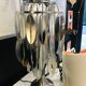 Aluminum tassel table lamp