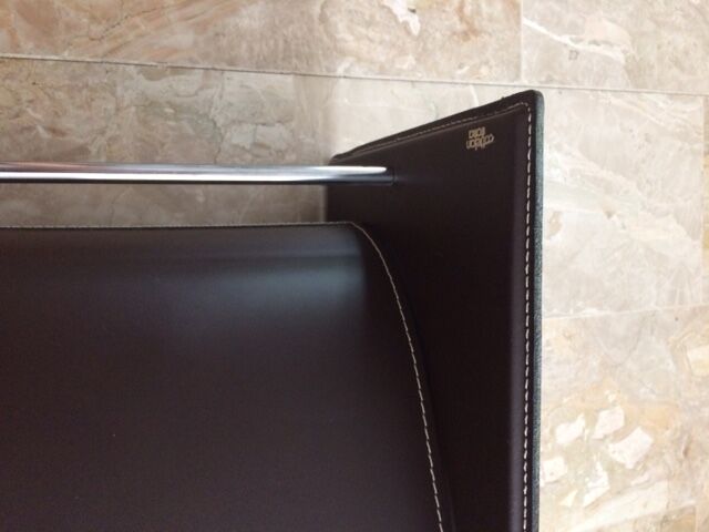 Leather magazine door Cattelan Italy