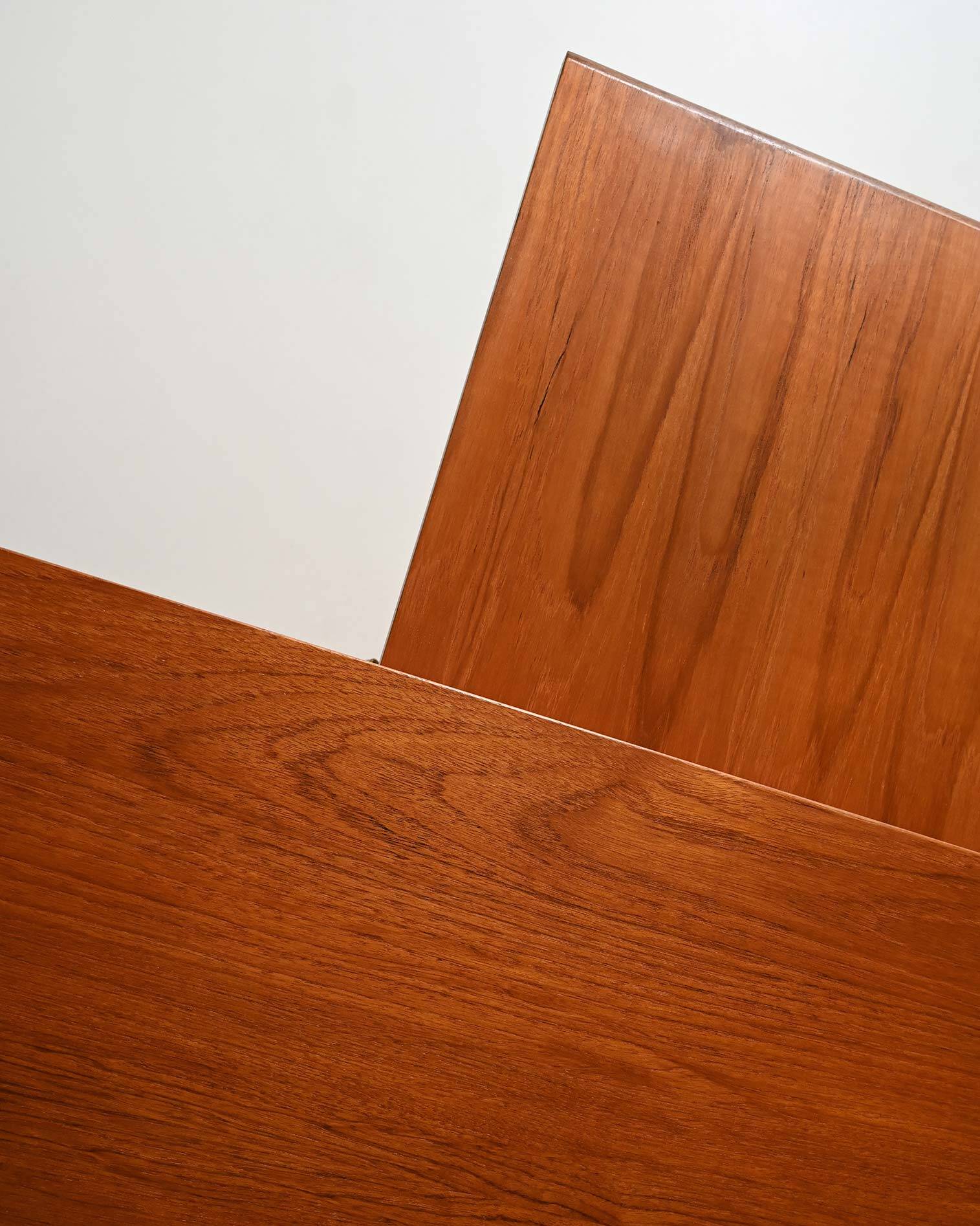 Teak bookcase with writing desk, Scandinavian production, 1960s