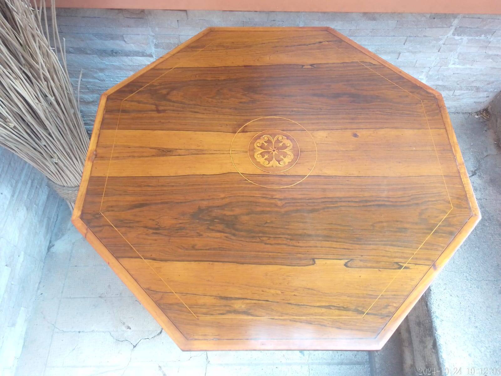English pedestal table