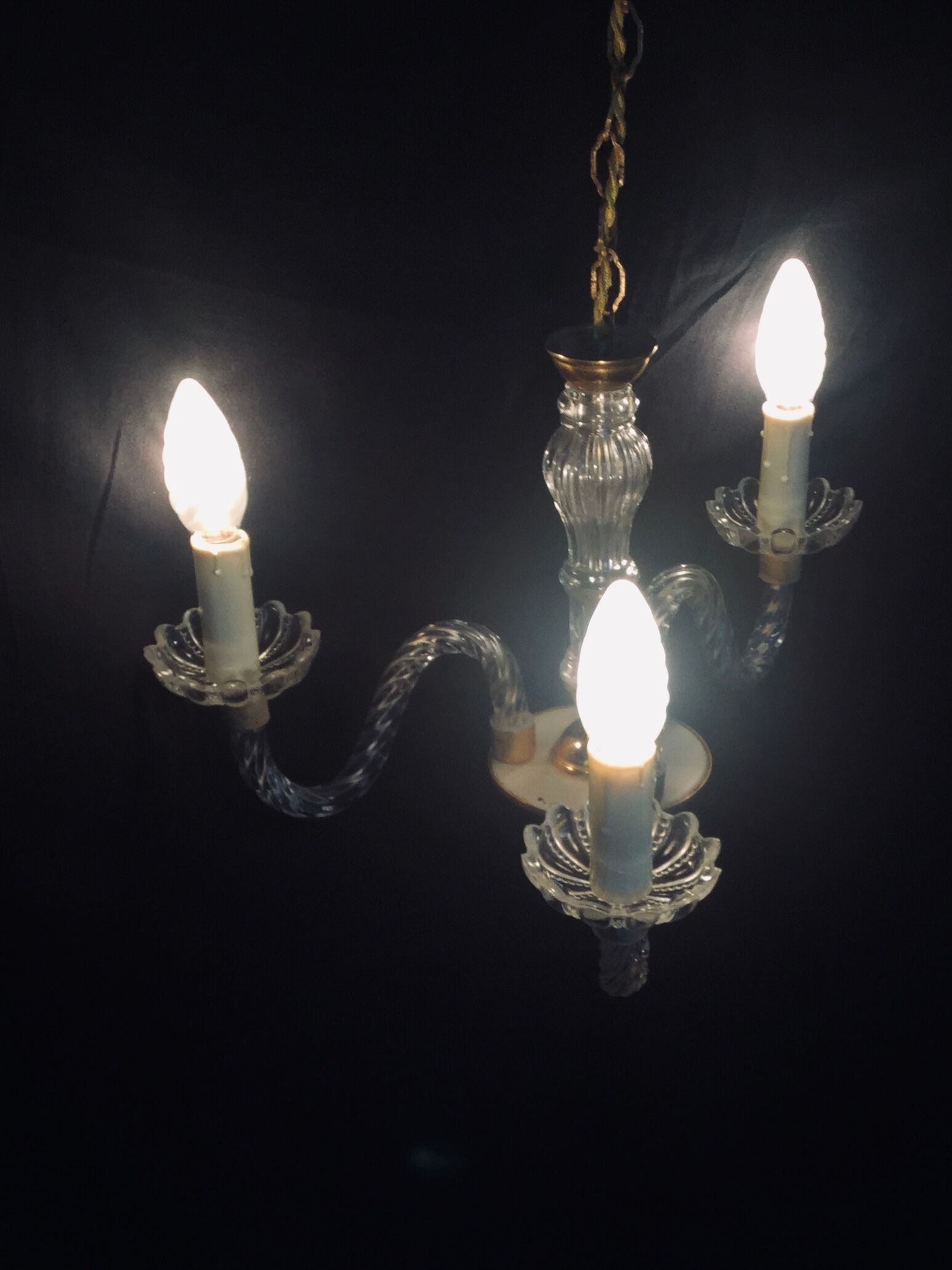 Lustre 3 lights 1940'