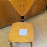 80s Italian chairs, in wood and metal