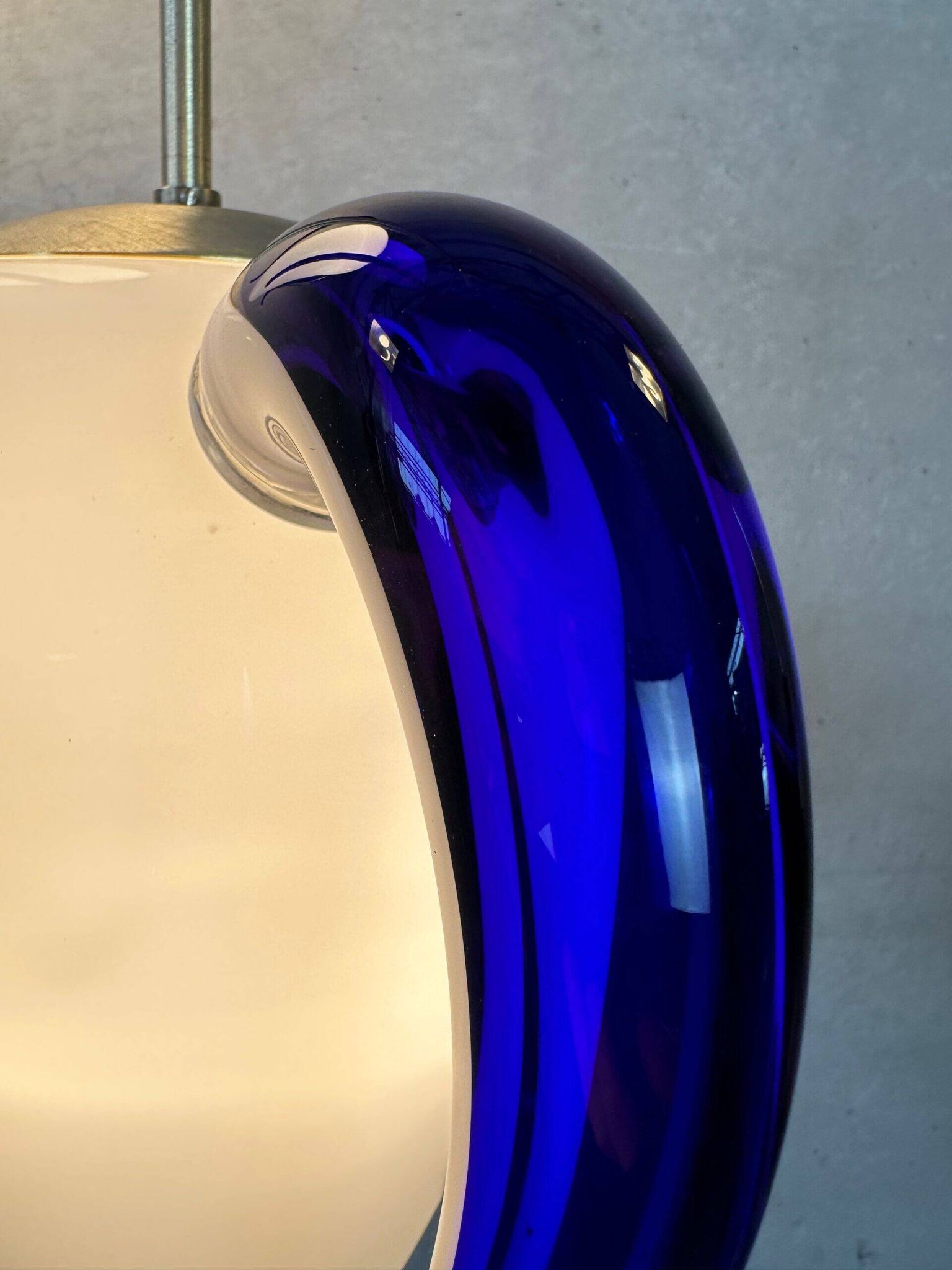 2x vintage 'Venexiana' pendant lamp – Barovier & Toso – Murano