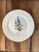 Earthenware plate with botanical decoration, Earthenware of Haute Provence