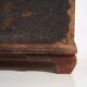 Antique long trunk painted with floral motifs (Year 1876) #1