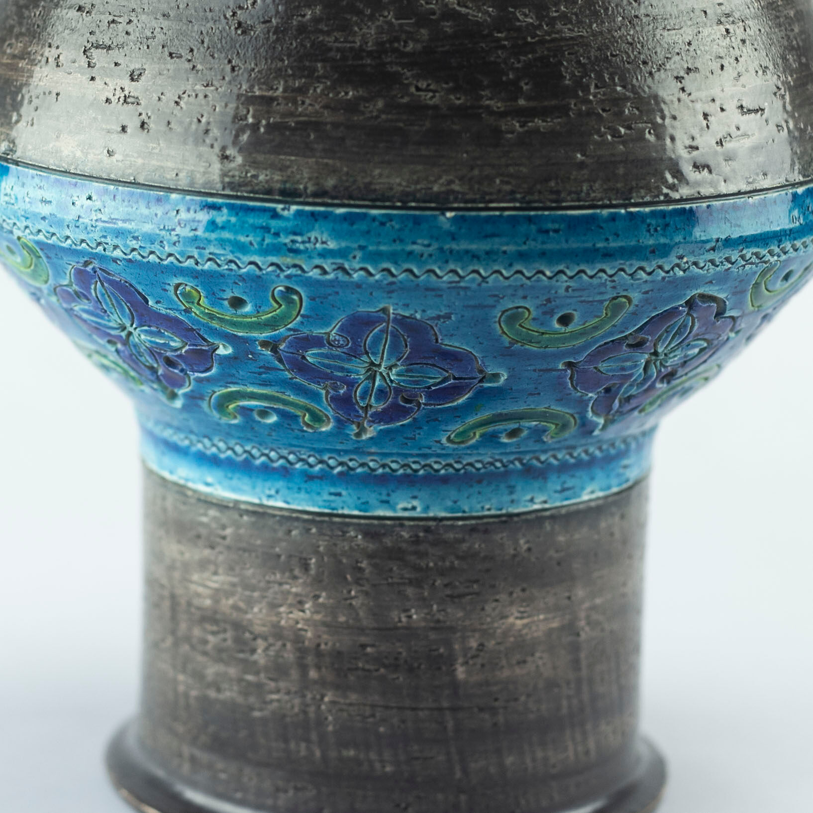 Ceramic vase design by Aldo Londi for Bitossi, Italy 1970s