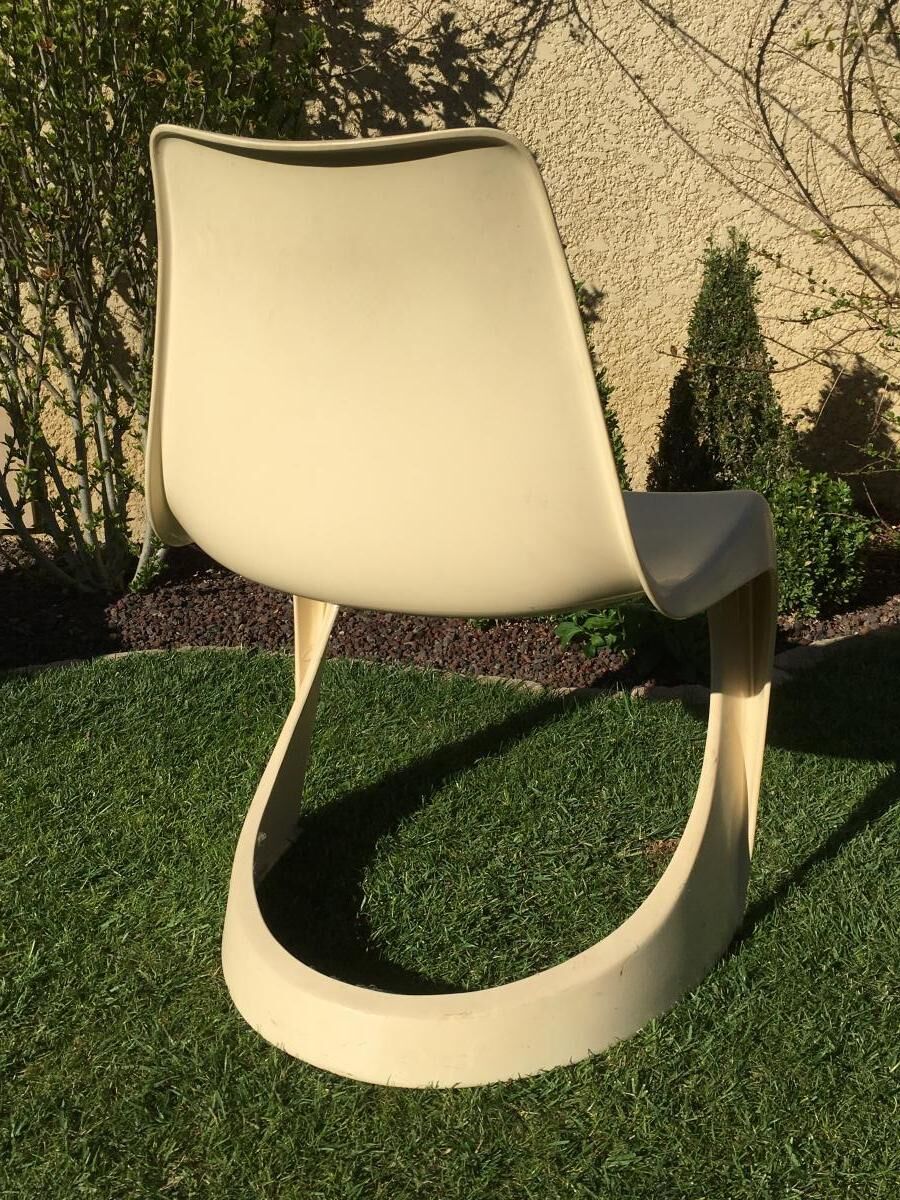 Pair of vintage cado chairs Steen Ostergaard - 1970