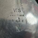 Antique Sheffield pewter teapot