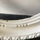 Set of 2 wooden frames of white color