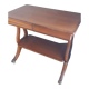 Cherry wood console