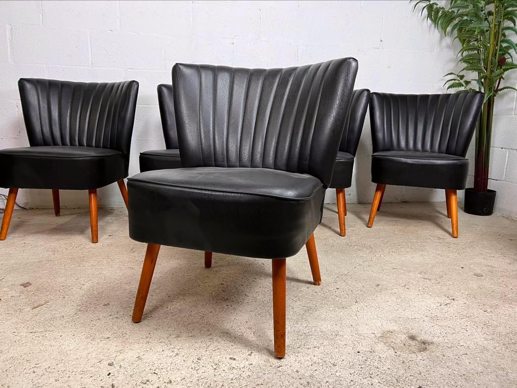 Chaise de cocktail vintage