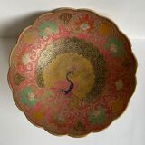 Trinket bowl in gilded brass