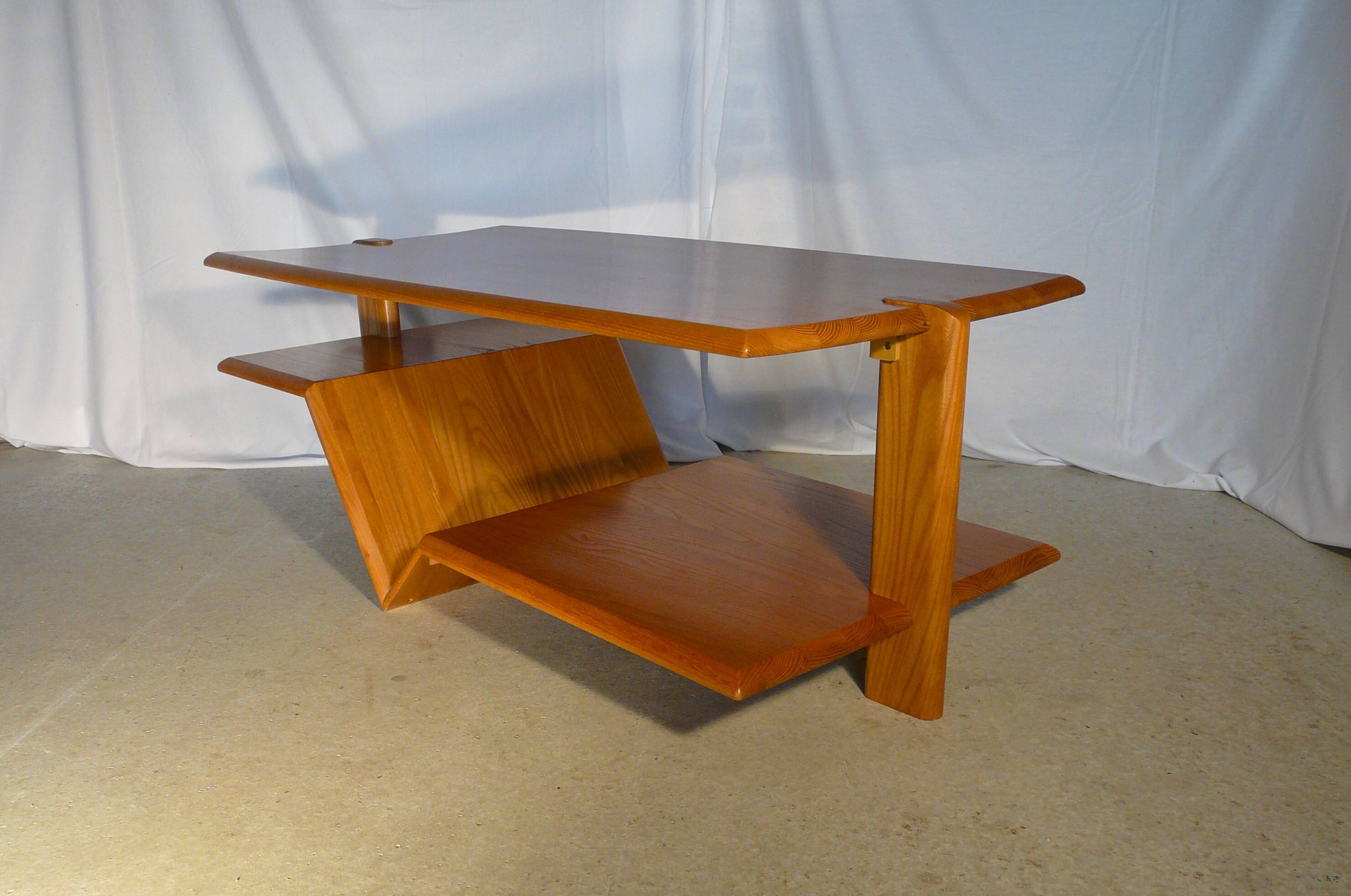 Scandinavian design rectangular coffee table