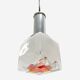 Murano Glass Cube Pendant Lamp, Italy, 1970s