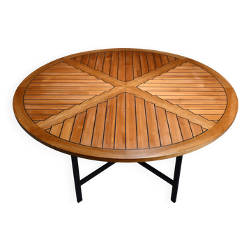 Round Dining table by Olle Pira. 1970s, Sweden
