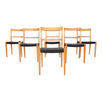 Set of 6 Vintage Bruno Mathsson Mimat Mi401 dining chairs, Sweden 1932