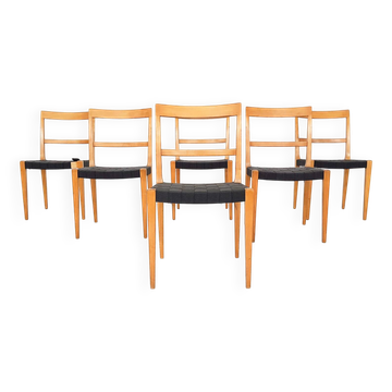 Set of 6 Vintage Bruno Mathsson Mimat Mi401 dining chairs, Sweden 1932