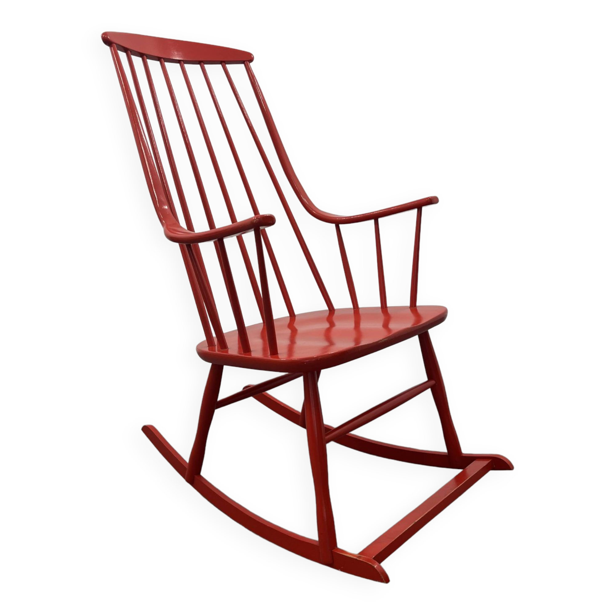 Scandinavian Rocking CHair , 1970 S