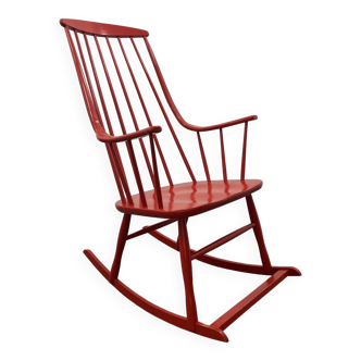 Scandinavian Rocking CHair , 1970 S