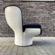 Joe Colombo Elda design armchair, Longhi edition