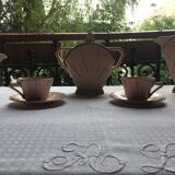 Saint Amand tiled coffee set circa 1930