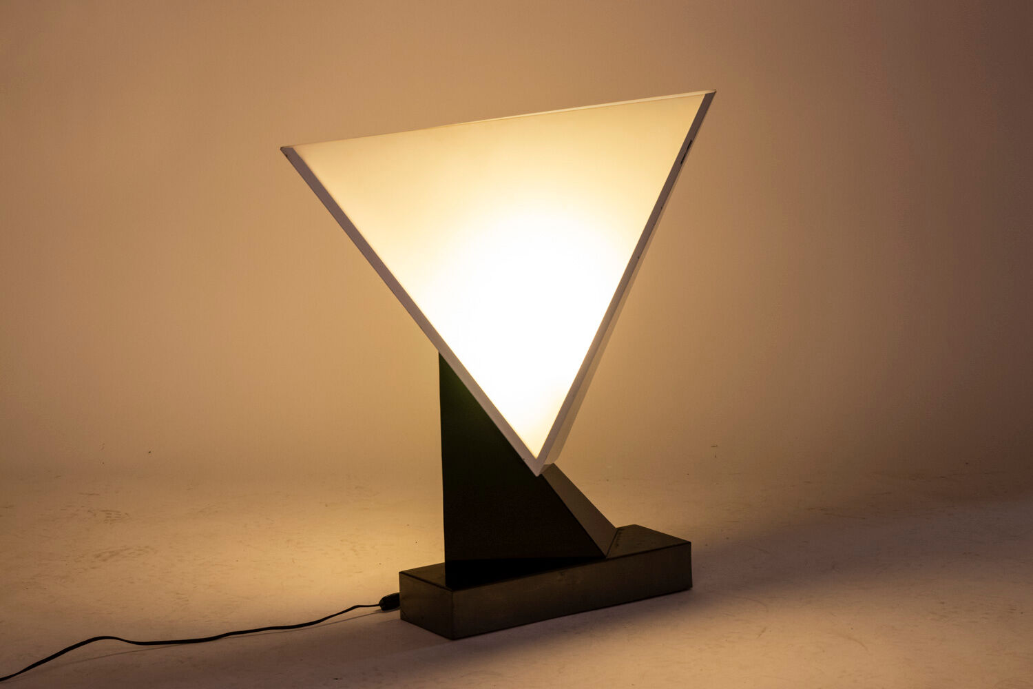 Lampe géométrique, Curtis & Jeré, années 1983