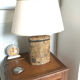 Vintage stone lamp