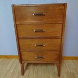 Vintage chest of drawers 4 drawers 50s/60s
