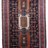 Vintage Armenian carpet Yerevan handmade 169cm x 269cm 1960s