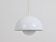 White Verner Panton flower pendant, Louis Poulsen, Denmark, 1969