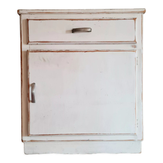 Buffet - white white white patinated white